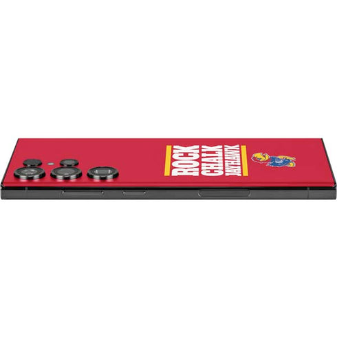 University of Kansas Rock Chalk Jayhawk Galaxy Skins